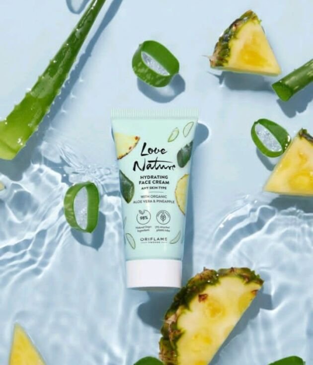 Love Nature hydrating face cream
