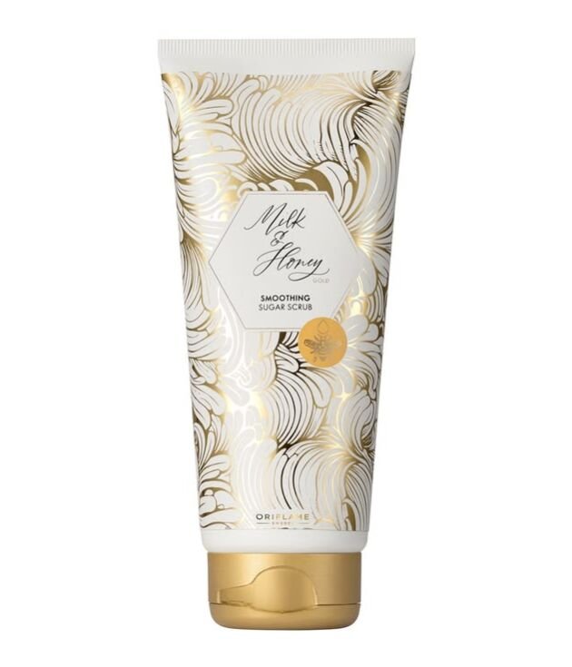 Milk and honey body scrub
